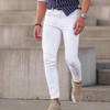 شلوار جین سفید مردانه