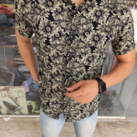 پیراهن هاوایی طرح flower شیک و خاص
