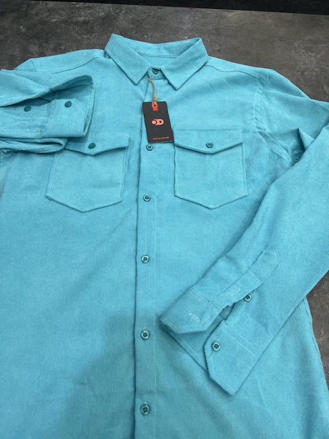 Match Shirt Turquoise color very stylish and new