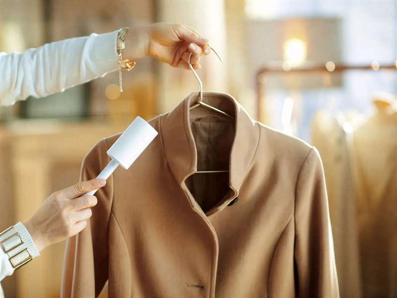 لباس تمیز شده از پرز