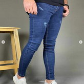 شلوار جین اسکینی تمام کش سورمه ای