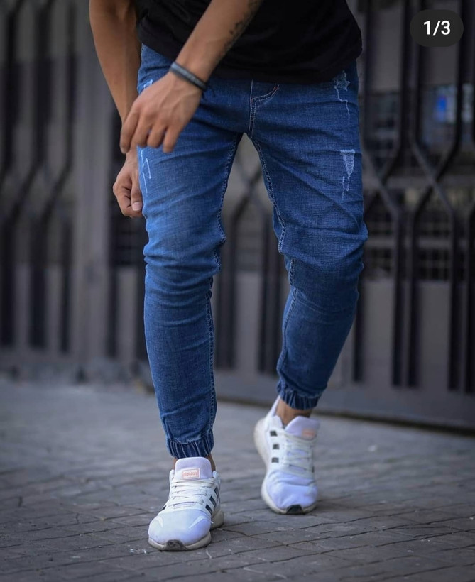 شلوار اسلش لی سرمه ای