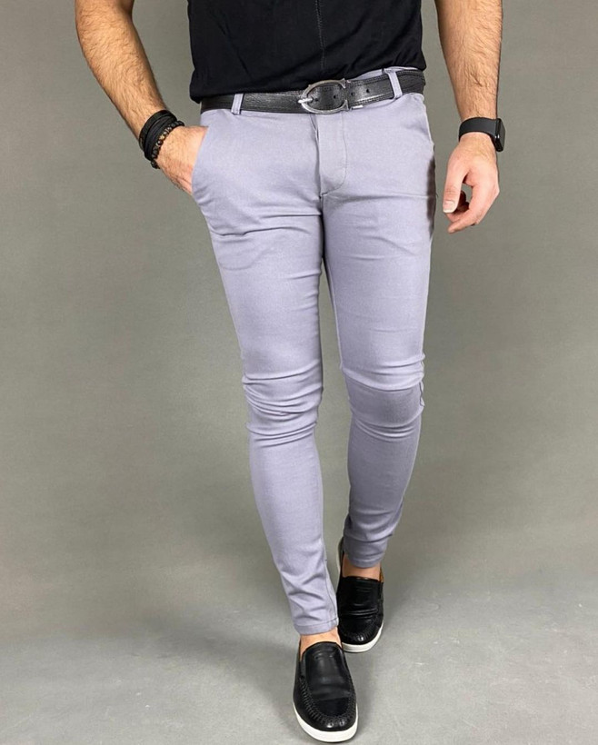 شلوار طوسی مردانه
