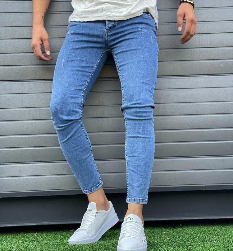 شلوار جین یخی مردانه