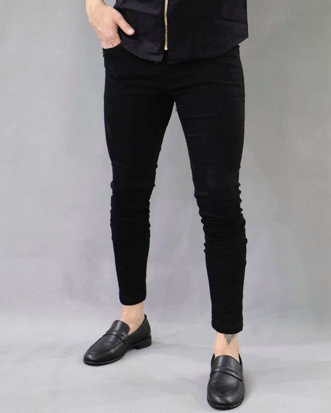 خرید شلوار جین مشکی مردانه