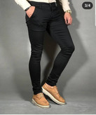 شلوار کتان راسته اسپرت درجه یک تمام کش جدیدمشکی