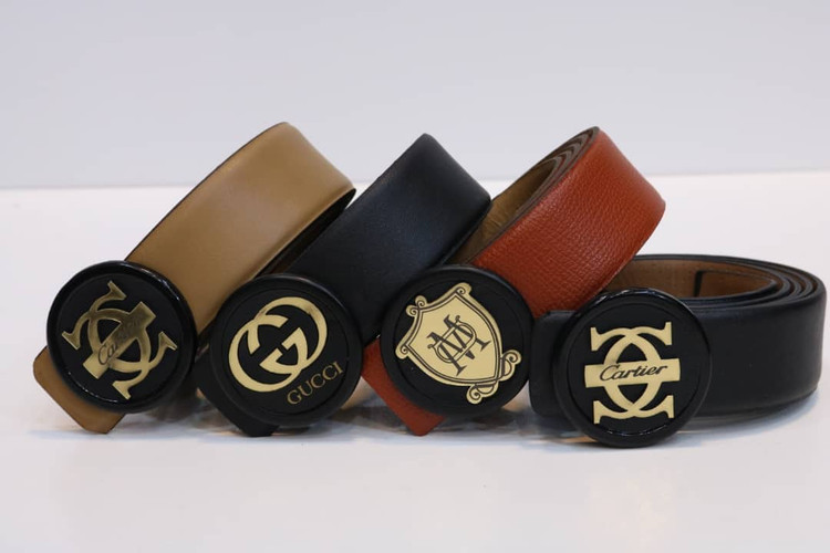 کمربند مردانه پلاکی کد ۶۶۴۴