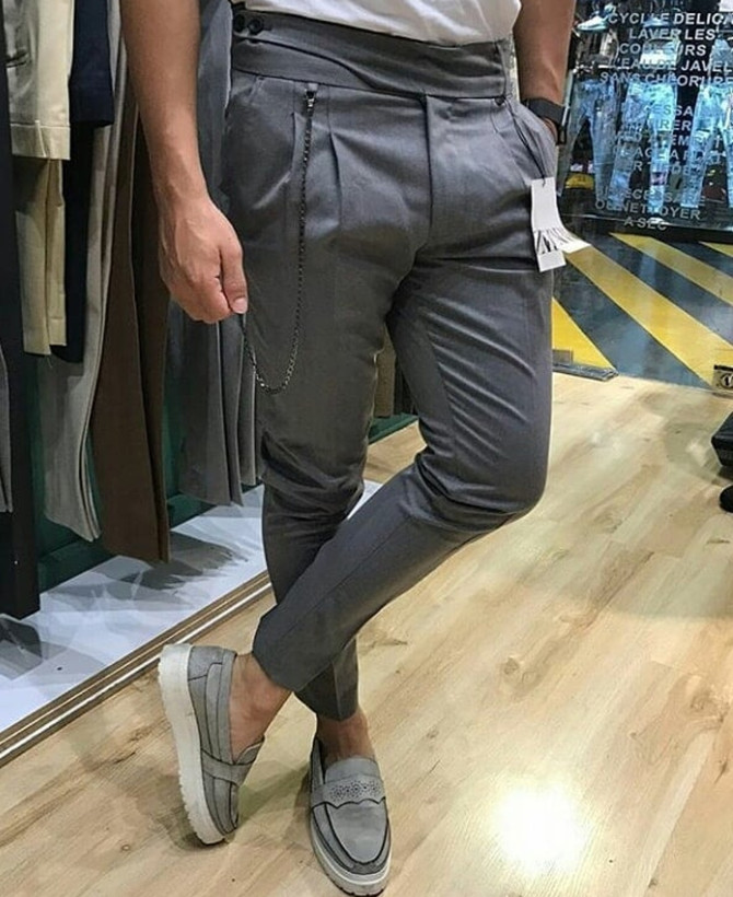 شلوار پارچه ای پیله دار هیتلری مردانه با بهترین کیفیت 2025