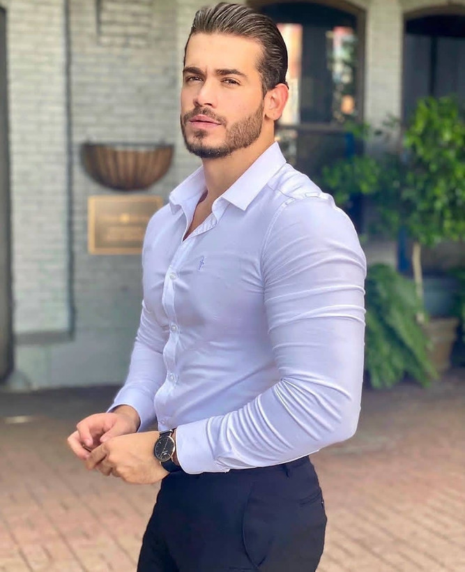 پیراهن سفید مردانه کد ۵۲۷۸۷