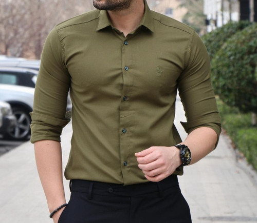 پیراهن یشمی مردانه