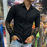 پیراهن خاص مردانه طلاکوبی شده