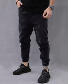 شلوار اسلش زغالی مردانه