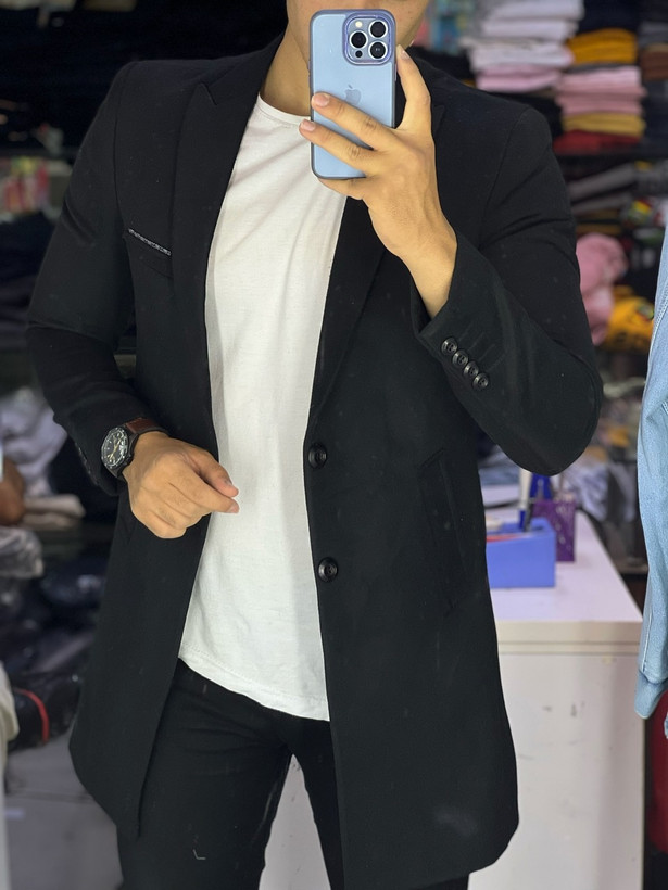 پالتو فوتر مشکی درجه یک ترک