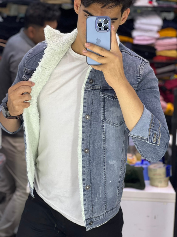 کت لی خز دار مردانه