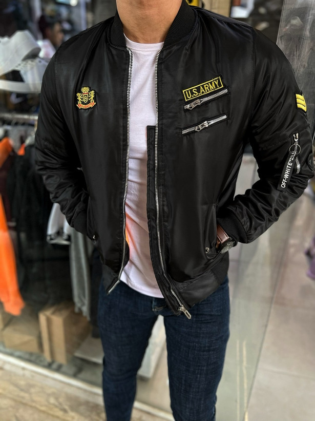 کاپشنخلبانی مشکی