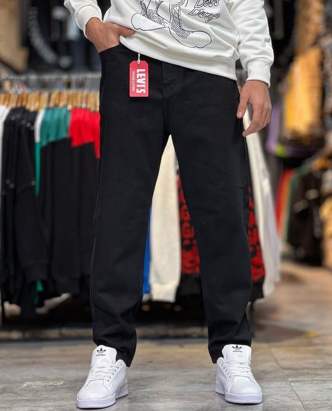 شلوار بگ استایل مردانه رنگ مشکی