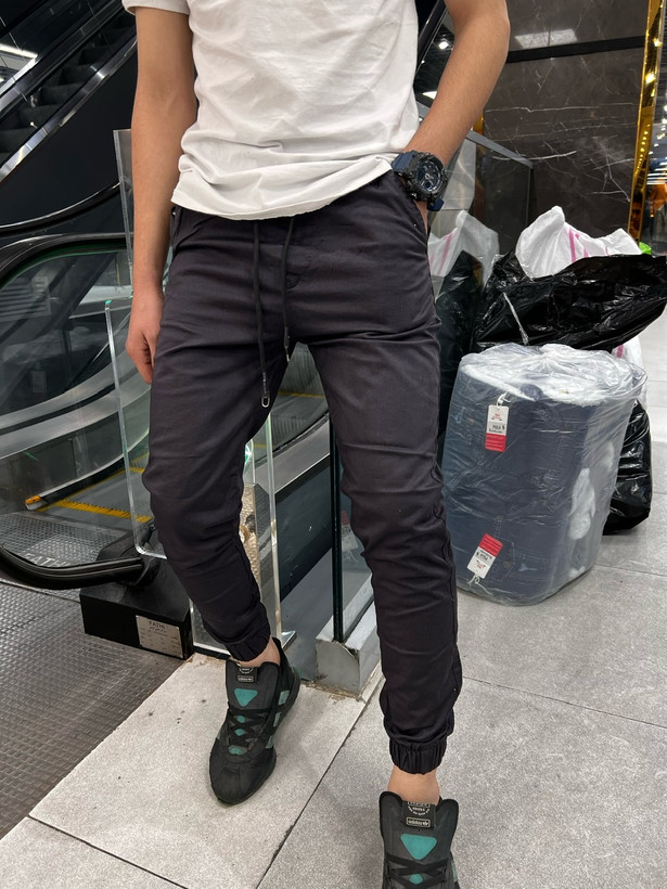 اسلش کتان فوق العاده با کیفیت رنگ نوک مدادی شیک