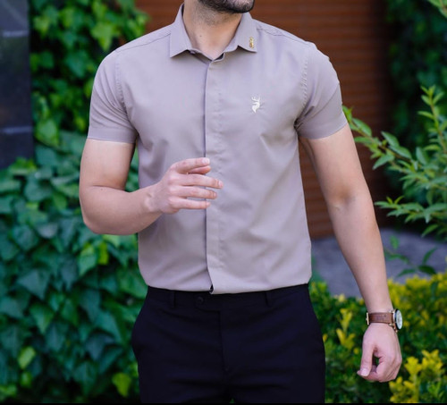 پیراهن آستین کوتاه مردانه