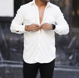 خرید پیراهن کبریتی سفید