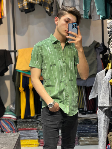 پیراهن چاپی کتان سنگشور Dior