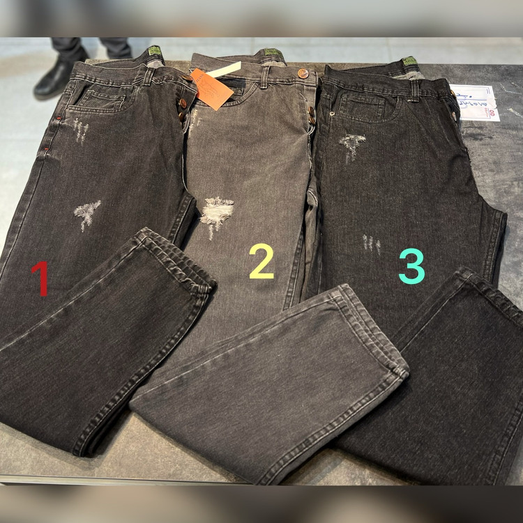 شلوار مام فیت ذغالی