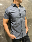 Short Sleeve Tip Pencil Shirt Shanli Cache With Quality Guarantee
