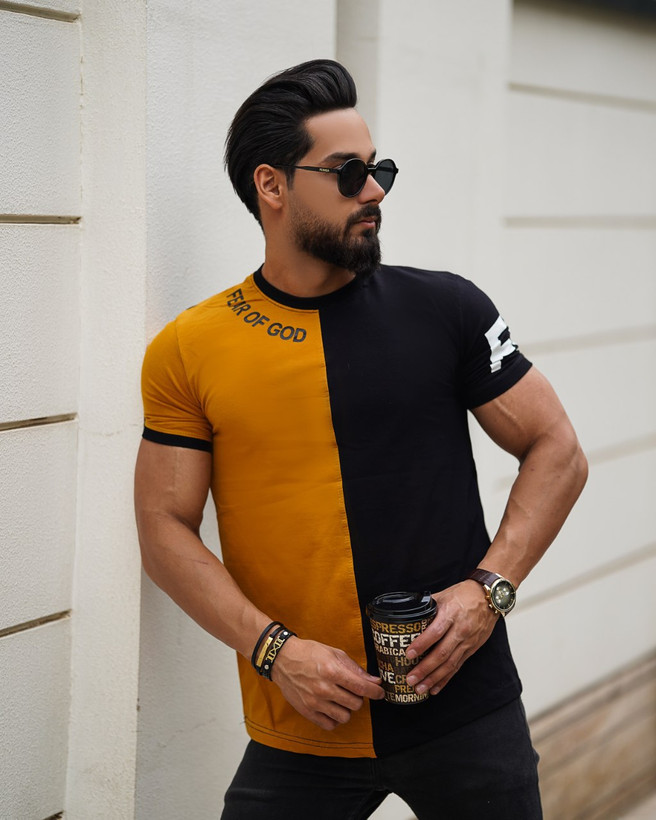 تیشرت دو تیکه نخ پنبه کیفیت بالا بسیار خاص