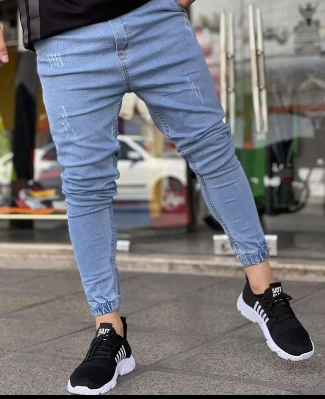 اسلش جین آبی یخی سنگشور