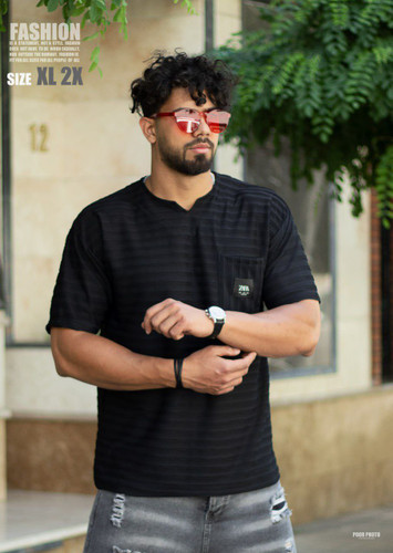 بلوز یقه کوبایی پارچه خارجی درجه یک