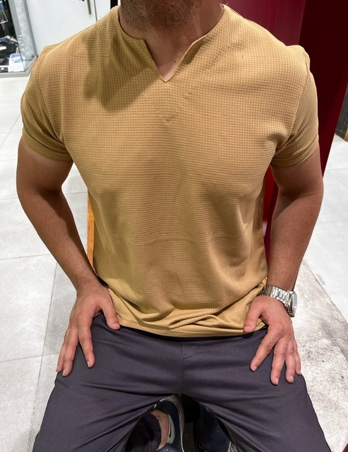 بلوز یقه کوبایی (مراکشی) بیسکوییتی