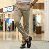 شلوار کتان کلاسیک پارچه جودون