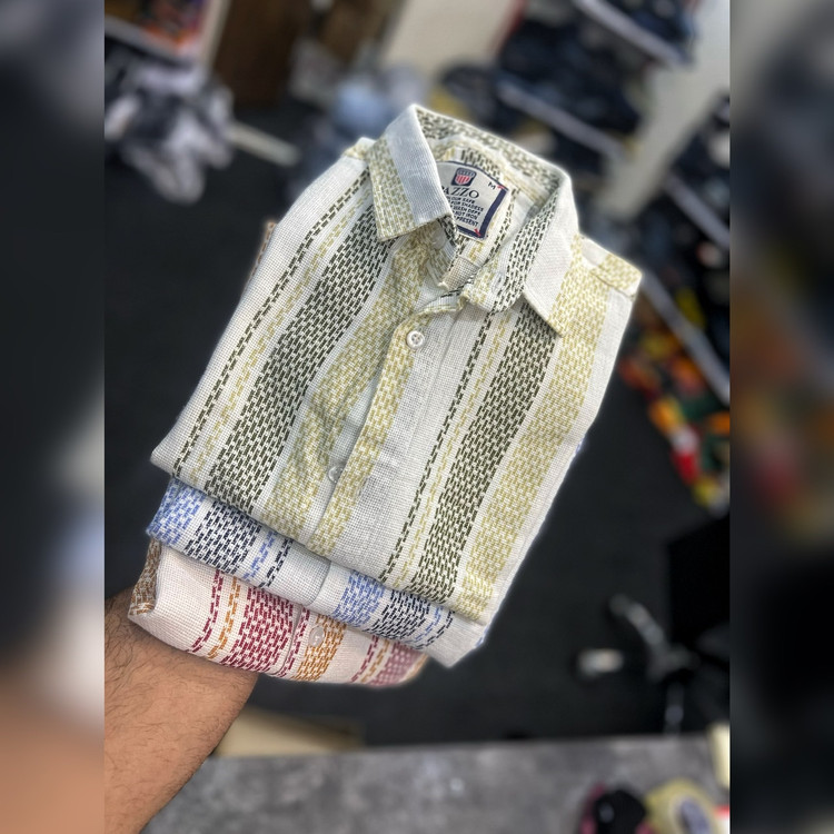 پیراهن آستینکوتاه کنفی با کیفیت بینهایت عالی و شیک