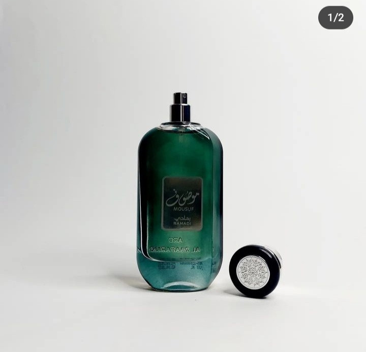 عطر ادکلن موصوف سبز یا رمادی اورجینال