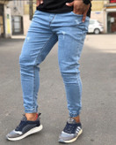 شلوار اسلش جین در رنگ بندی خفن- پارچه پنبه پر سنگشور اعلا