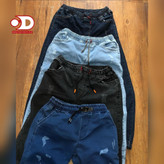 شلوار اسلش جین در رنگ بندی خفن- پارچه پنبه پر سنگشور اعلا