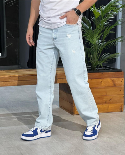 شلوار بگ یخی مردانه