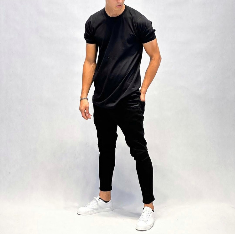 تیشرت مشکی مردانه