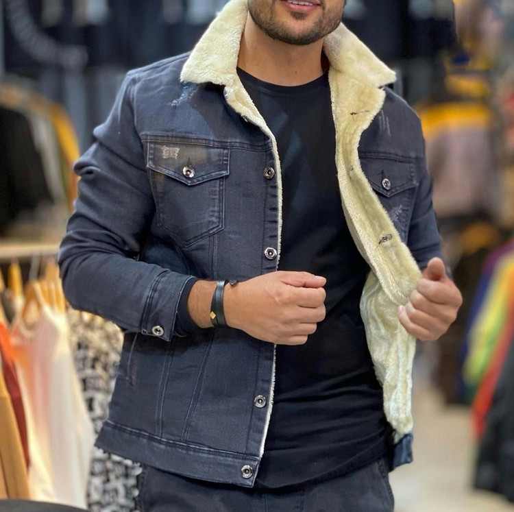 کت لی ذغالی خز بره ای کد ۶۱