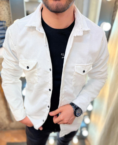 پیراهن کبریتی سفید