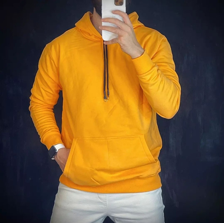 هودی ساده خردلی