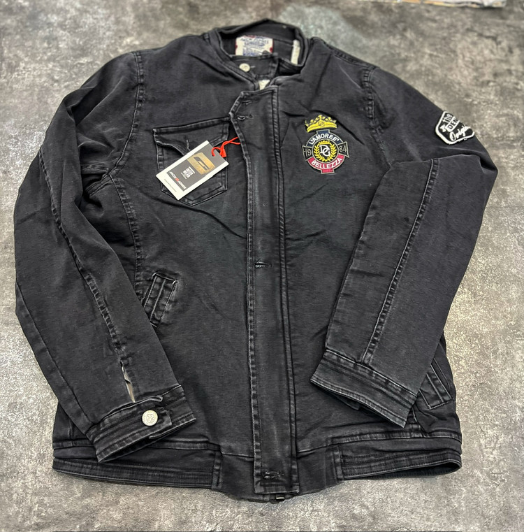 سویشرت لی ذغالی تماما آستر خز بره ای