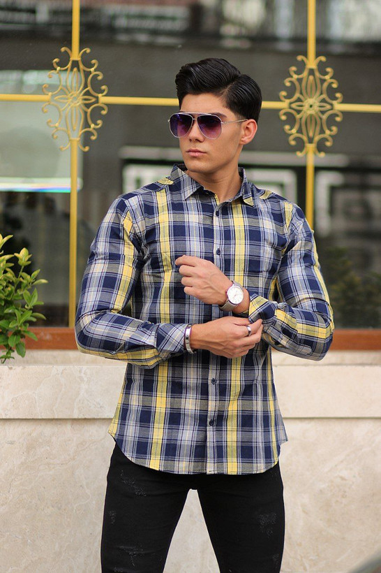پیراهن چهارخانه جذاب و اسپرت