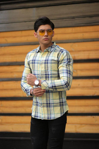 خرید پیراهن چهارخانه جذاب و اسپرت