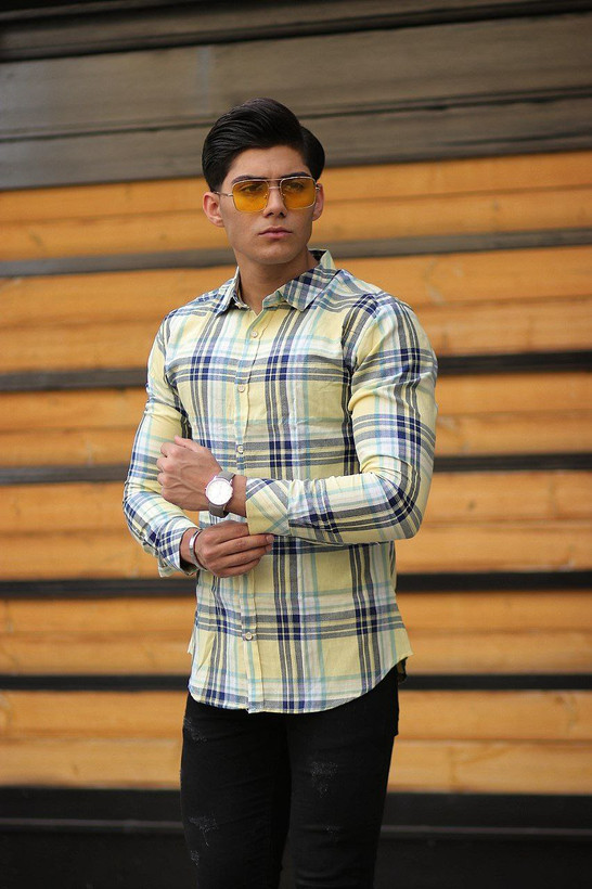 خرید پیراهن چهارخانه جذاب و اسپرت