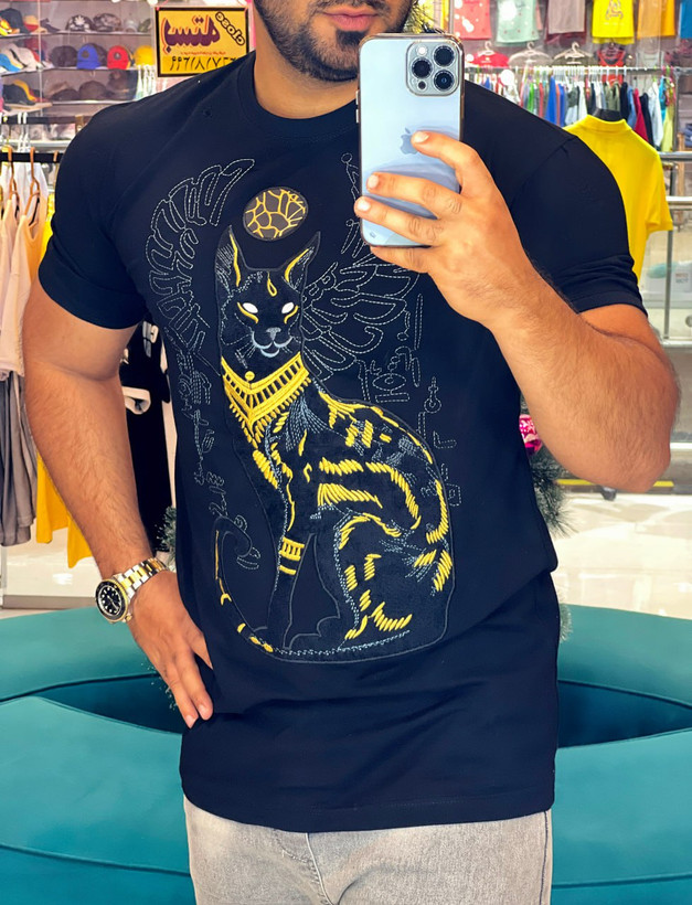 تیشرت طرحدار گلدوزی