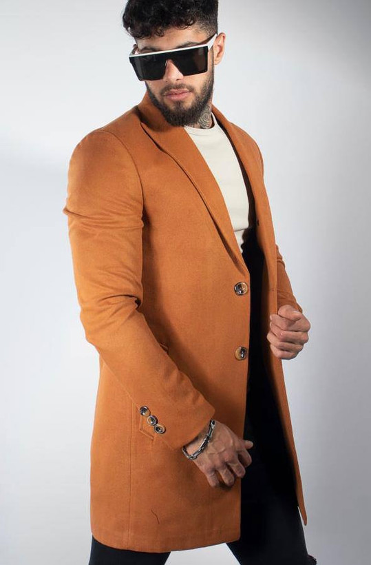 خرید پالتو فوتر آجری