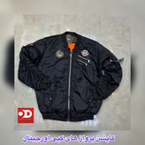 کاپشن خلبانی مشکی