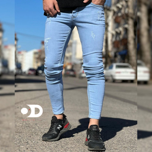 شلوار لی برفی فول کش تضمینی
