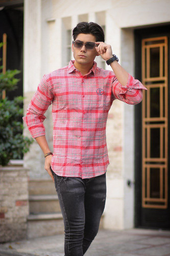 Thick wool fabric 4 shirts code 79