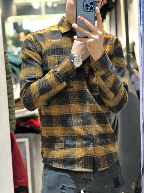 پیراهن ترک پارچه پشمی کد 23646203